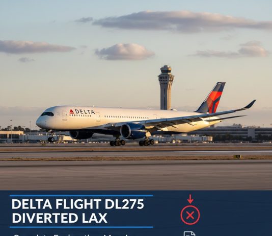 Delta Flight DL275 Diverted to LAX: Full Timeline, Causes, and Passenger Impact Delta Flight DL275 Diverted LAX A