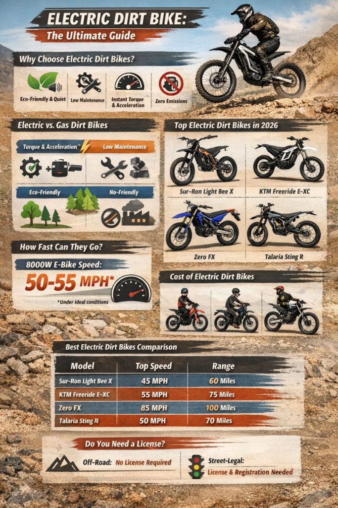 Electric Dirt Bike – The Ultimate Guide for Beginners and Riders