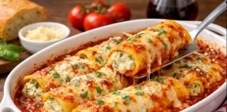 🍝 Mannacote Recipe – Authentic Italian Stuffed Pasta Bake Mannacote Recipe