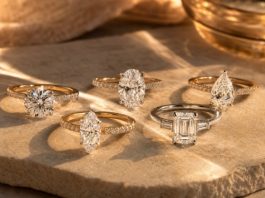 A Practical Guide to How Diamond Shape, Setting, and Ring Proportions Create the Right Look Diamond